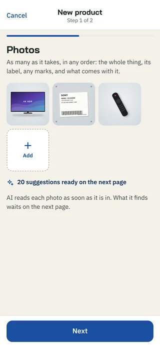 Add photos